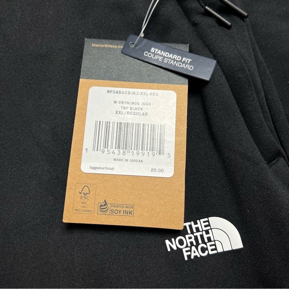 The North Face Women’s Canyonlands Jogger Sweatpants Black - Size XXL - Picture 7 of 10